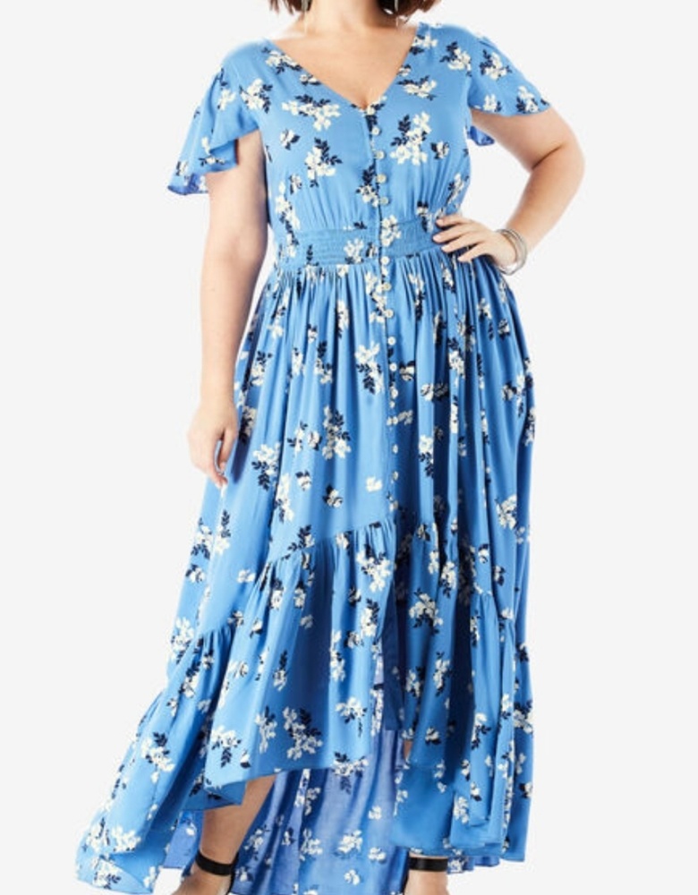 High Low Maxi Dress, size 20, brand new